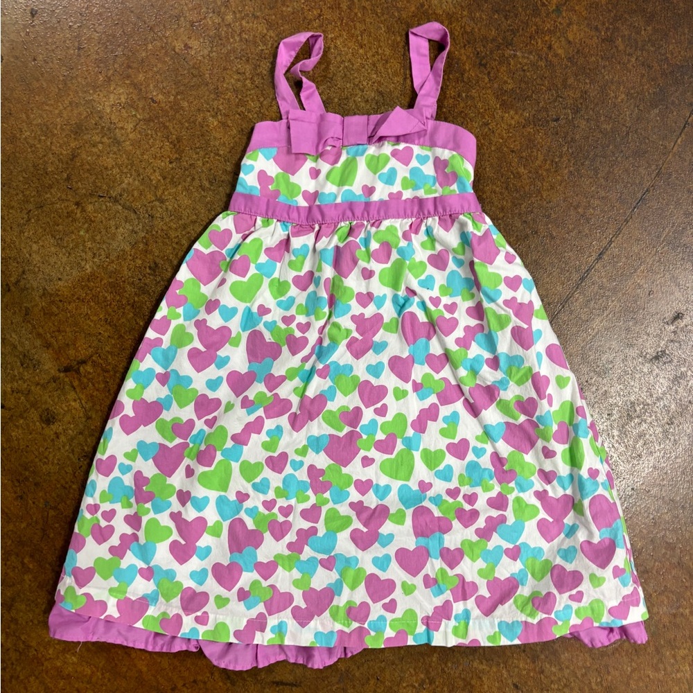 Penelope Mack Girls 6 Heart Dress Spring Summer